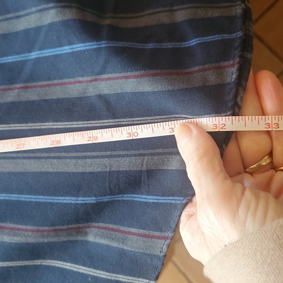 VTG ELY CATTLEMAN WESTERN SHIRT POLY/COTTON BLEND PLAID Pearl Buttoned Sz XXL - Picture 13 of 13